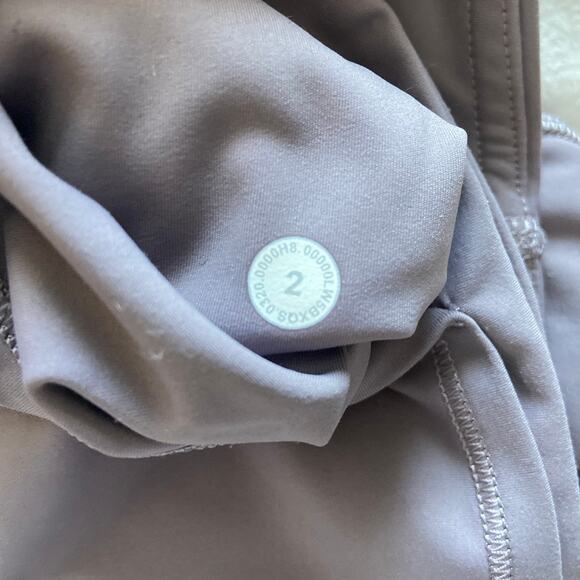 LULULEMON Fast and Free Tight II 25" *Non-Reflective Nulux Violet Verbena Size 2 - Picture 10 of 10
